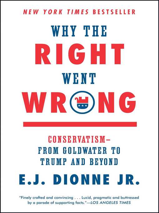 Title details for Why the Right Went Wrong by E.J. Dionne - Wait list